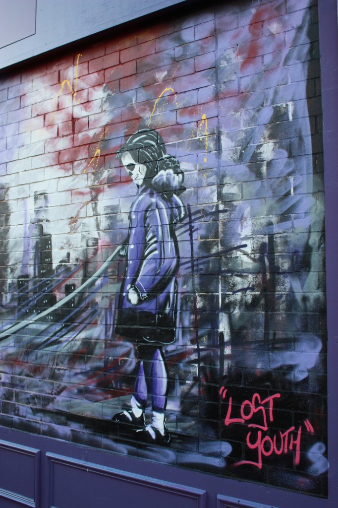 Lost Youth Street Art – Hartlepool – Irving Art